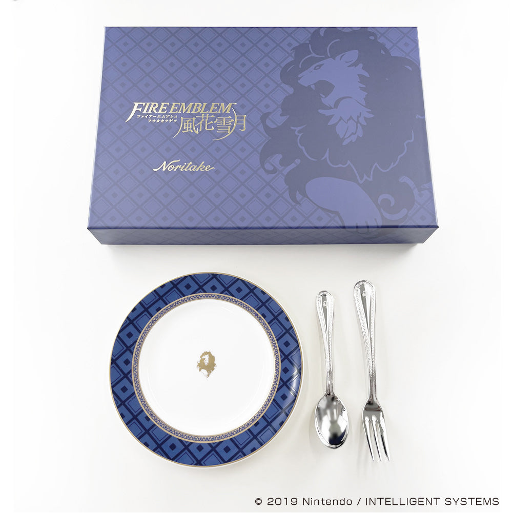 ファイアーエムブレム 風花雪月 プレート&カトラリーセット ルーヴェンクラッセ|商品全体の集合画像