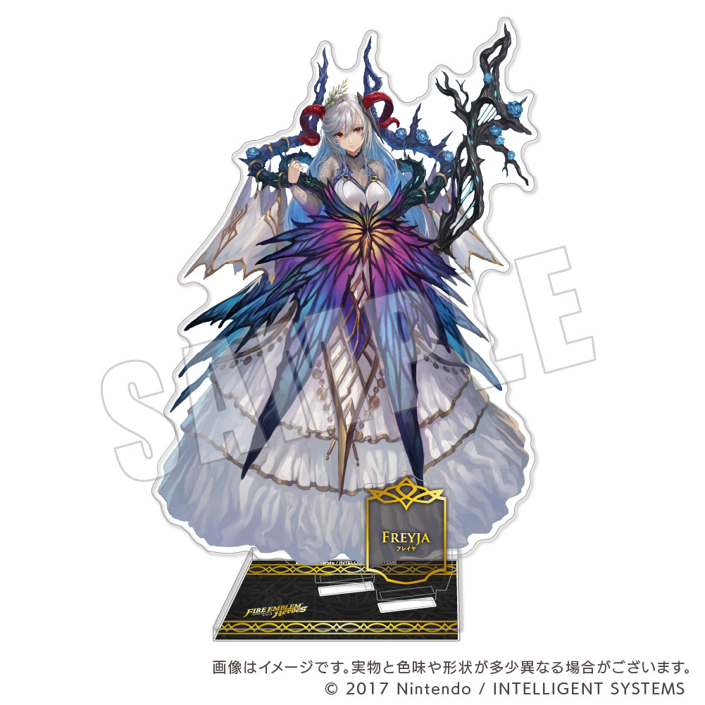 ファイアーエムブレム ヒーローズ アクリルスタンドヒーローズ 022.フレイヤ|デザイン画像