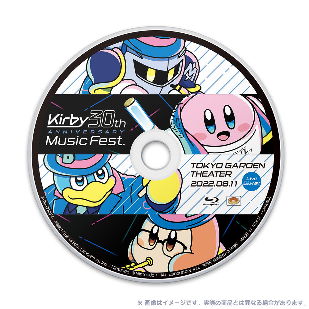 【一般販売】星のカービィ 30周年記念ミュージックフェス Live Blu-ray & Live CD