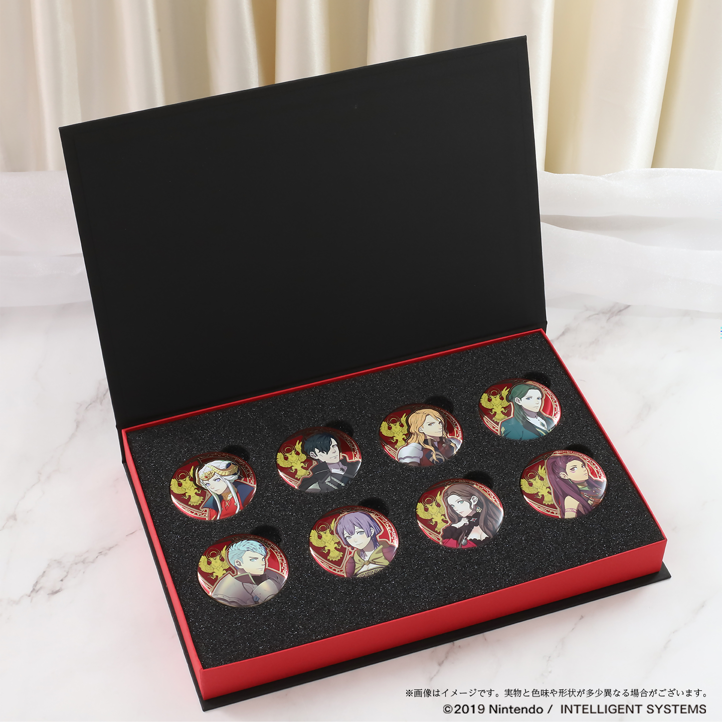 ファイアーエムブレム 風花雪月 メタル缶バッジボックス ファイアーエムブレム 風花雪月 メタル缶バッジボックス