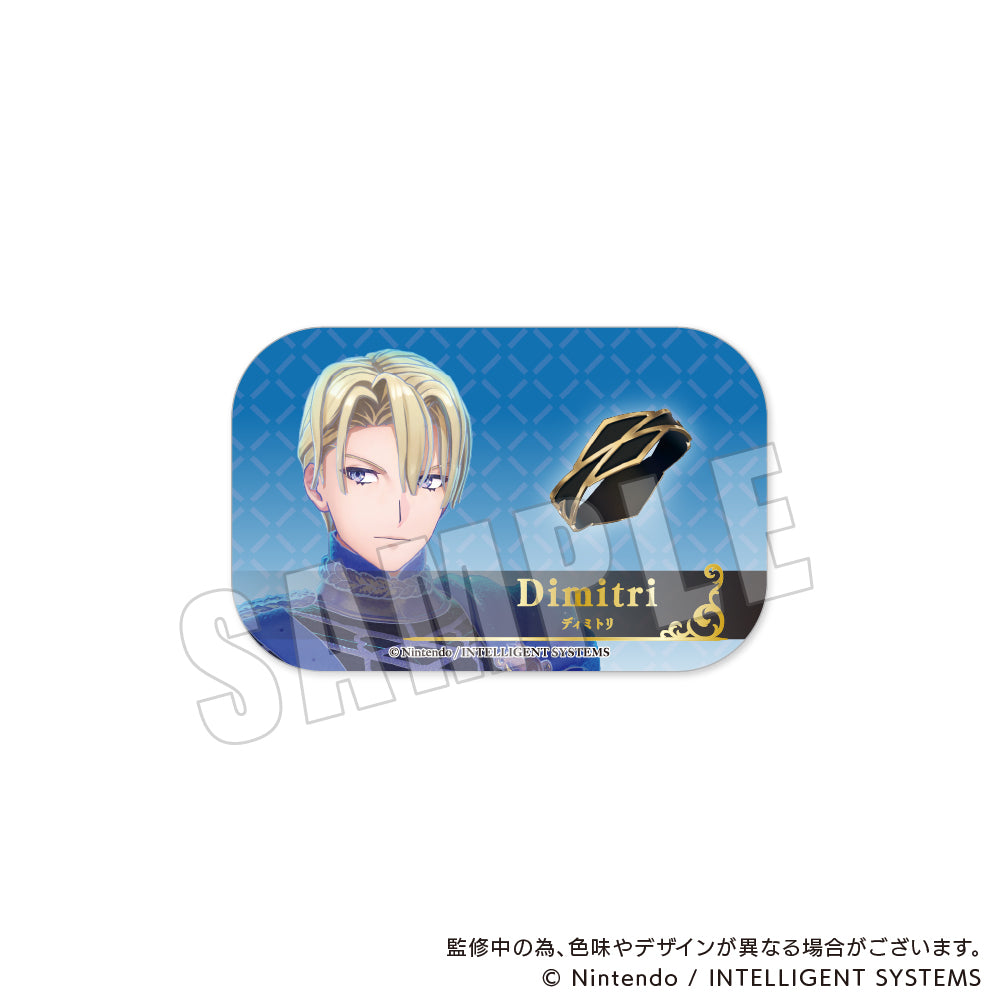 ファイアーエムブレム エンゲージ スクエアカンバッジ/紋章士ディミトリ|デザイン画像