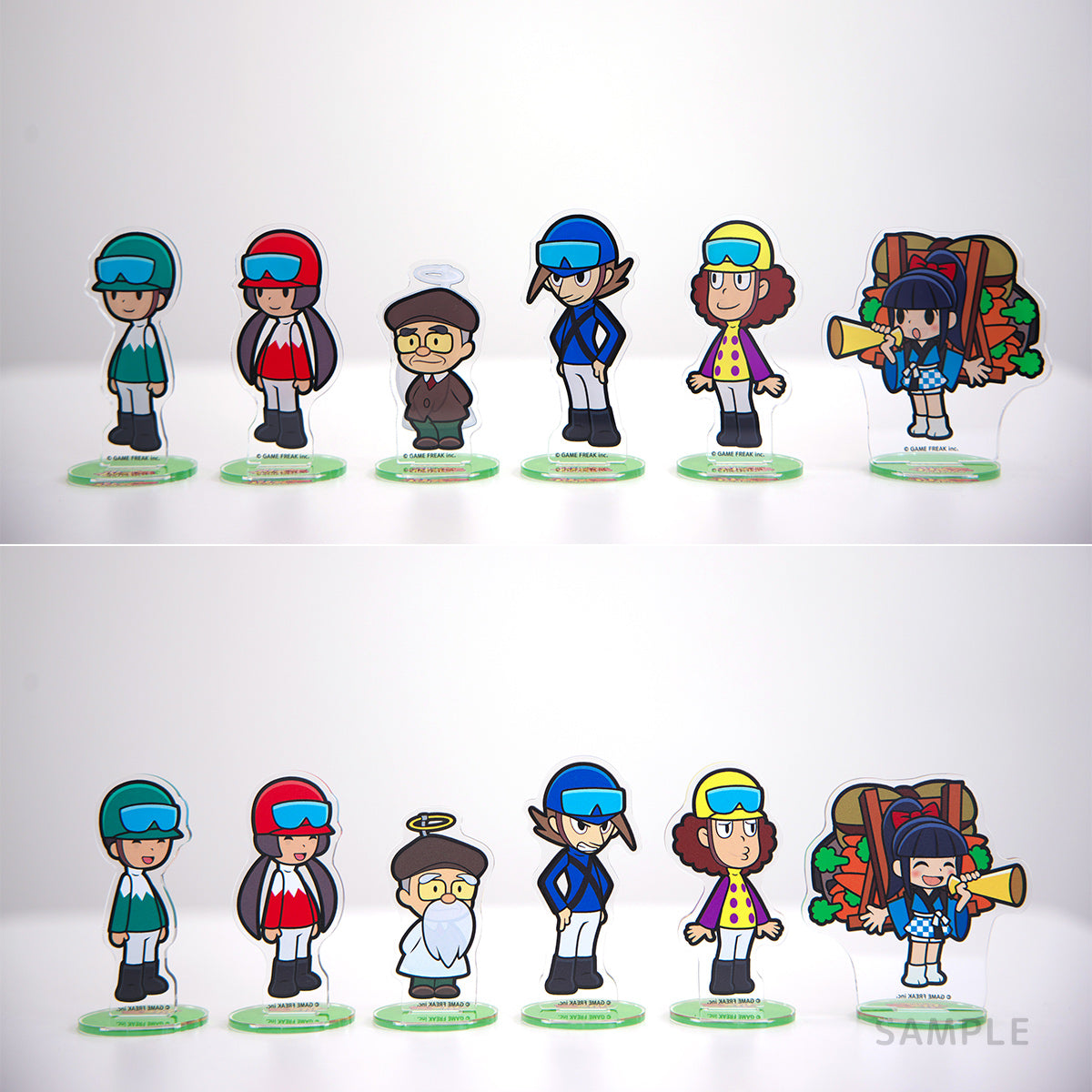 【ソリティ馬ポップアップストア】両面キャラクターアクリルスタンド / プレイヤー(男)