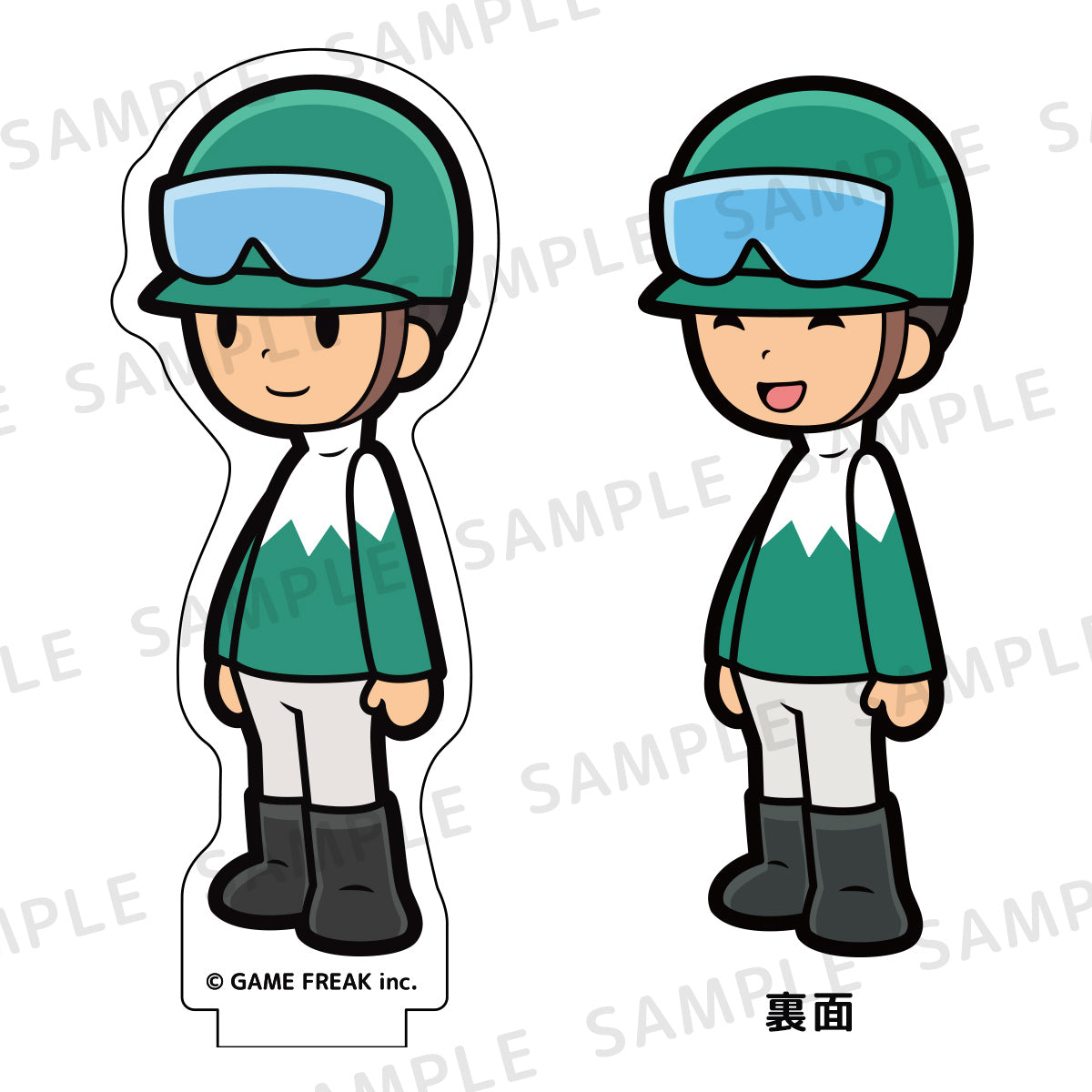 【ソリティ馬ポップアップストア】両面キャラクターアクリルスタンド / プレイヤー(男)