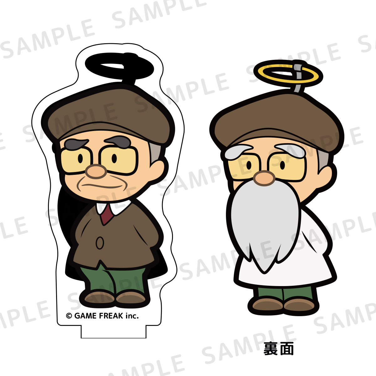 【ソリティ馬ポップアップストア】両面キャラクターアクリルスタンド / まえかわ調教師