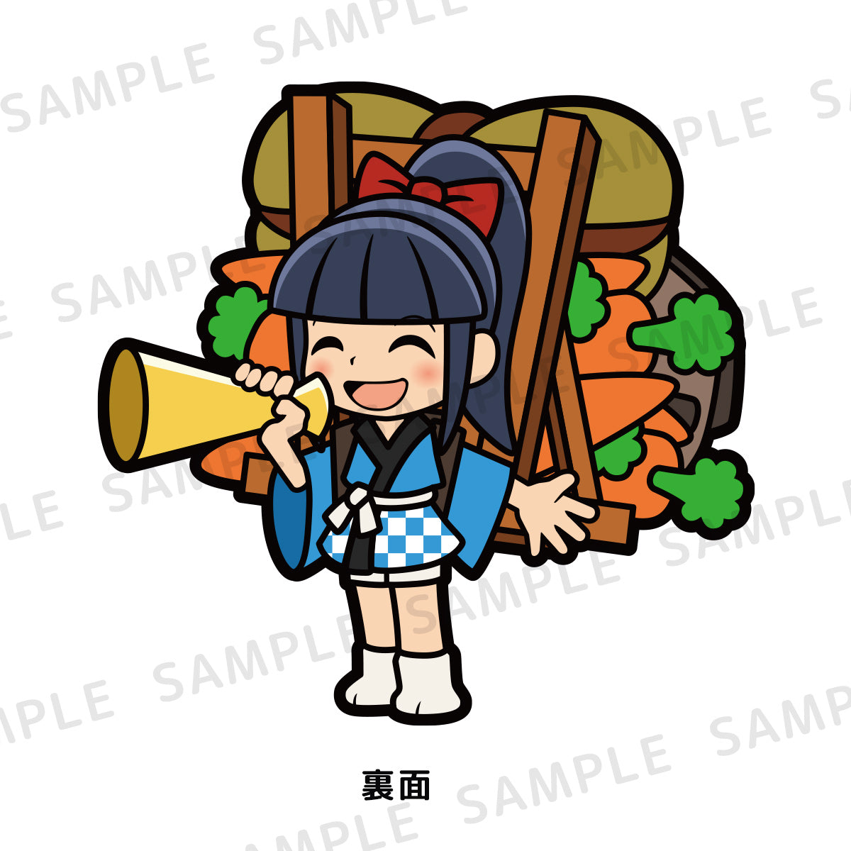 【ソリティ馬ポップアップストア】両面キャラクターアクリルスタンド / つばめ