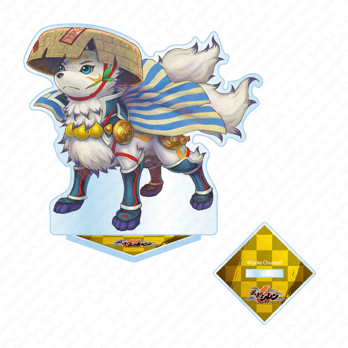 【不思議のダンジョンストア】風来のシレン6 アクリルスタンド 狐渇シレン|デザイン画像