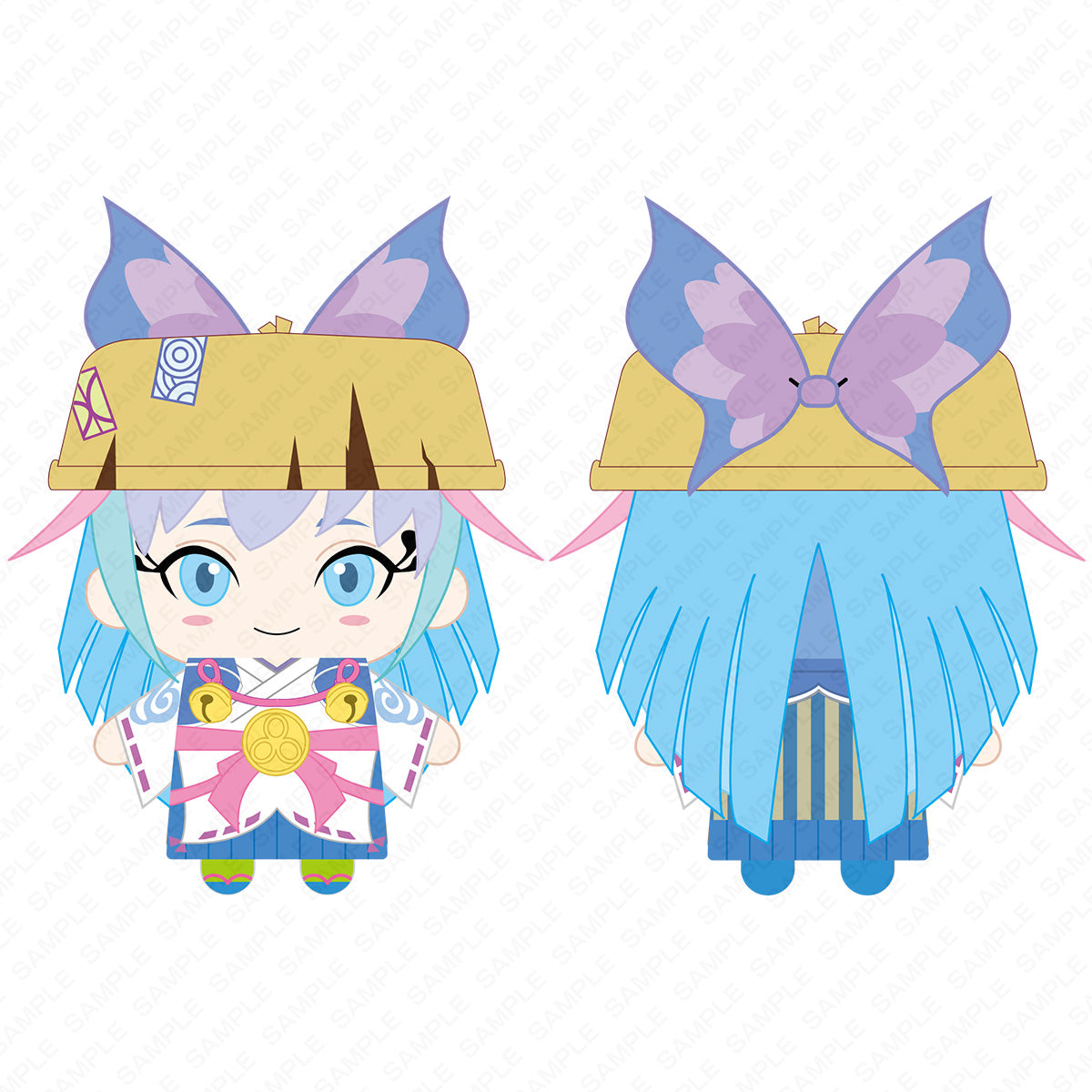 【不思議のダンジョンストア】風来のシレン6 パペットキーホルダー 竜海シレン|デザイン画像