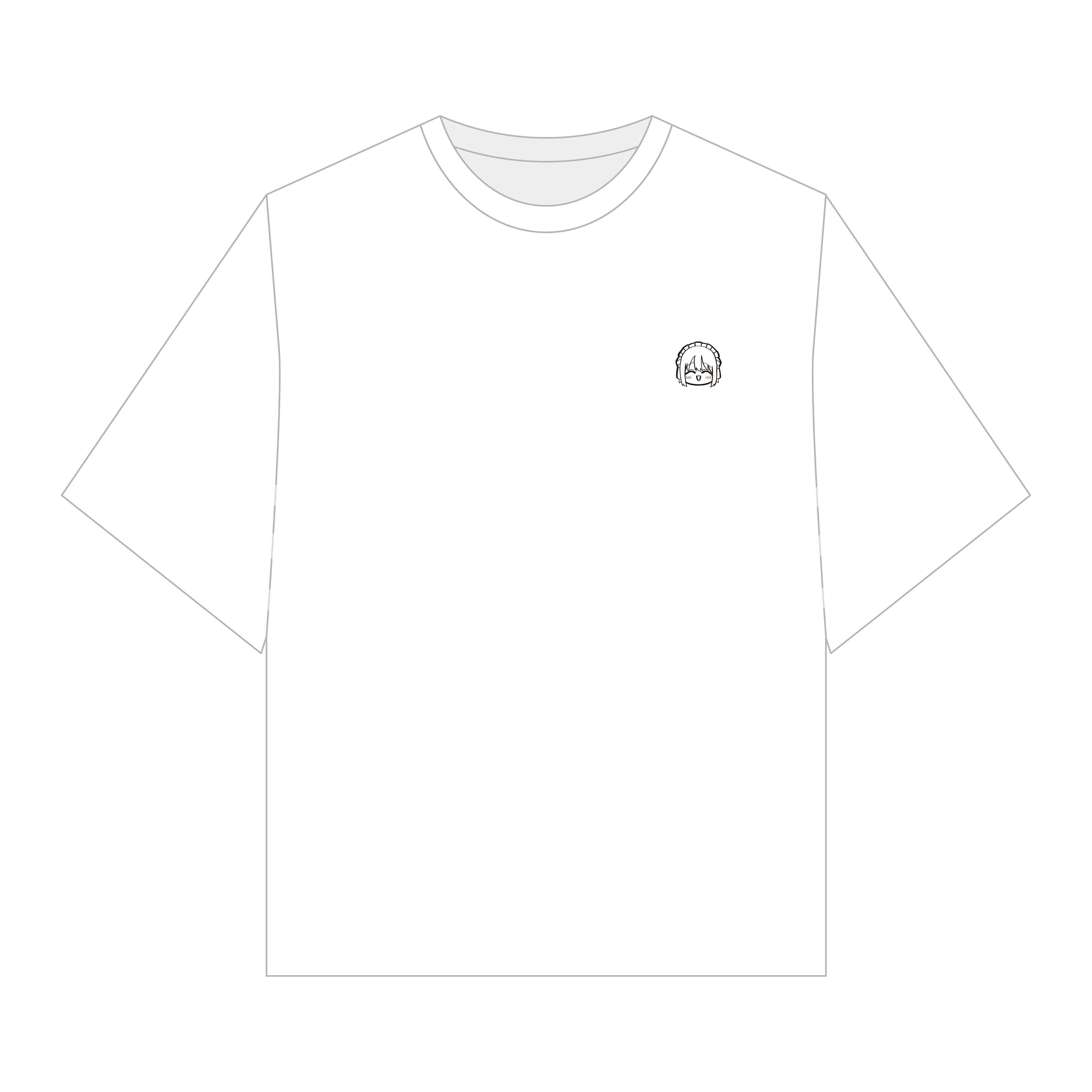【福田ナオ】コマコラージュTシャツ