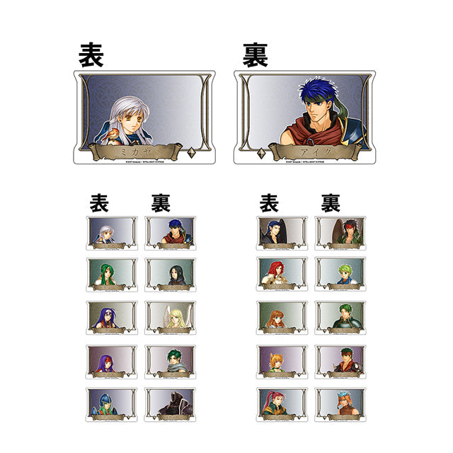 ファイアーエムブレム トレーディング リバーシブルメモスタンドクリップ/暁の女神
