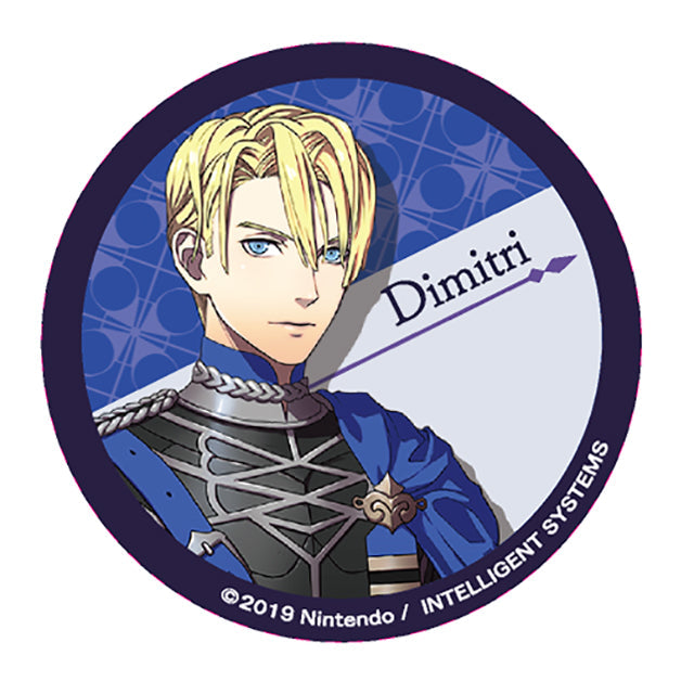 ファイアーエムブレム 風花雪月 40mm缶バッジ/ディミトリ|デザイン画像