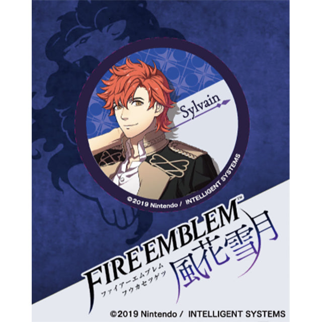 ファイアーエムブレム 風花雪月 40mm缶バッジ/シルヴァン|台紙