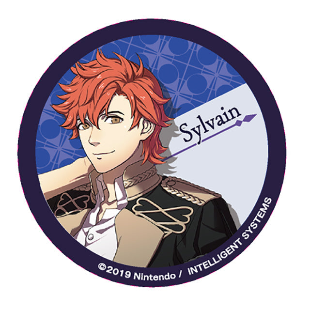 ファイアーエムブレム 風花雪月 40mm缶バッジ/シルヴァン|デザイン画像