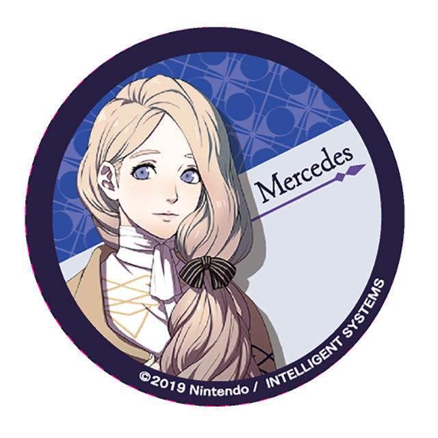 ファイアーエムブレム 風花雪月 40mm缶バッジ/メルセデス|デザイン画像