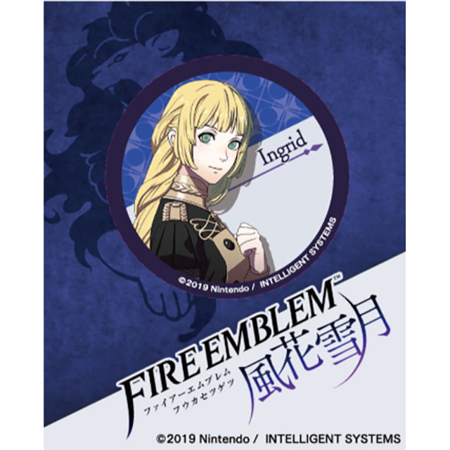 ファイアーエムブレム 風花雪月 40mm缶バッジ/イングリット|台紙