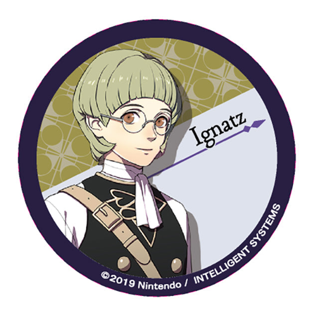 ファイアーエムブレム 風花雪月 40mm缶バッジ/イグナーツ|デザイン画像