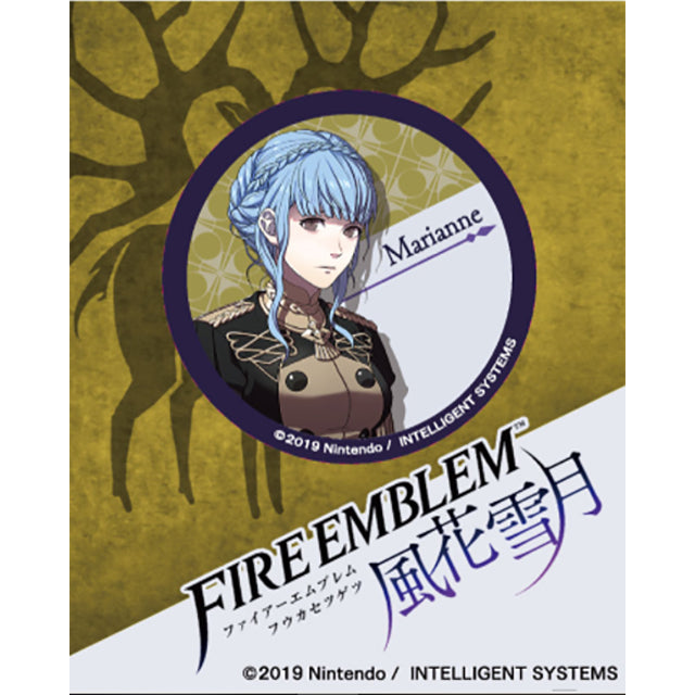 ファイアーエムブレム 風花雪月 40mm缶バッジ/マリアンヌ|台紙