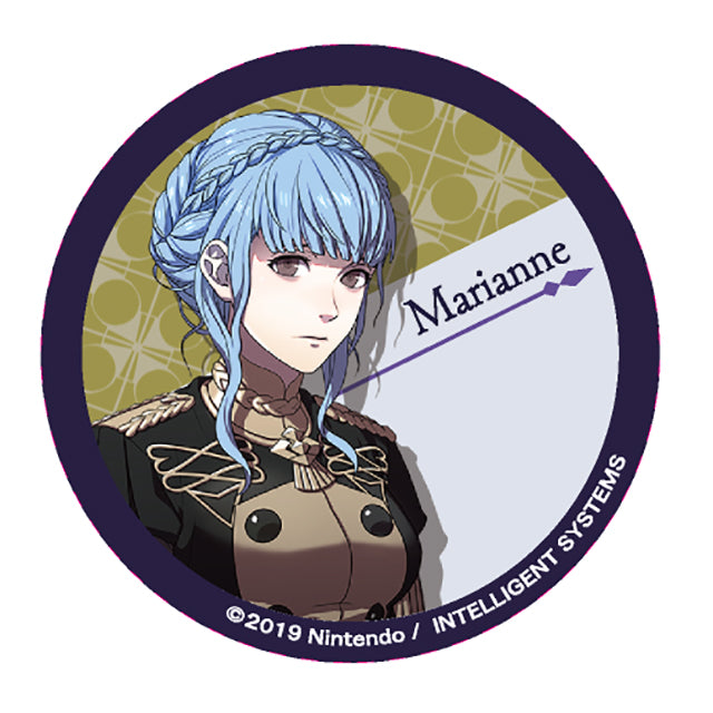 ファイアーエムブレム 風花雪月 40mm缶バッジ/マリアンヌ|デザイン画像