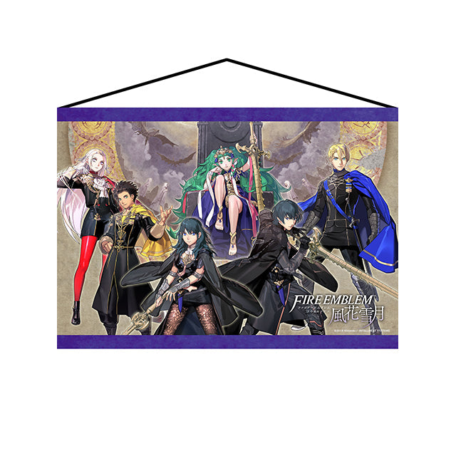 ファイアーエムブレム 風花雪月 タペストリー/メインキャラクター|デザイン画像