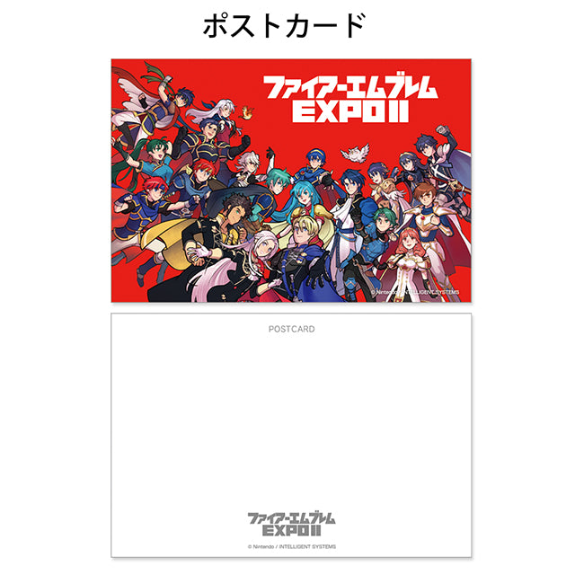ファイアーエムブレム 烈火の剣 キャラクターズスカーフ 付属ポストカード
