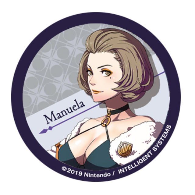 ファイアーエムブレム 風花雪月 40mm缶バッジ/ マヌエラ|デザイン画像