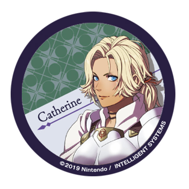 ファイアーエムブレム 風花雪月 40mm缶バッジ/ カトリーヌ|デザイン画像