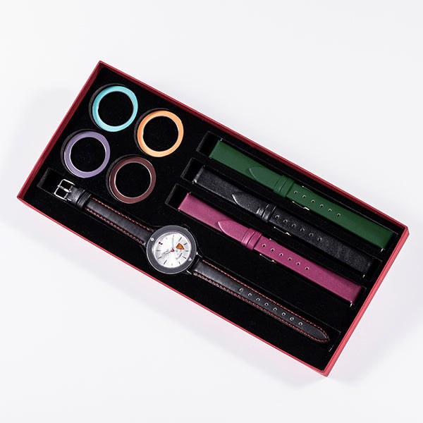 ファイアーエムブレム 風花雪月 黒鷲の学級 モデル 腕時計|ケース入り、ふた開き展示