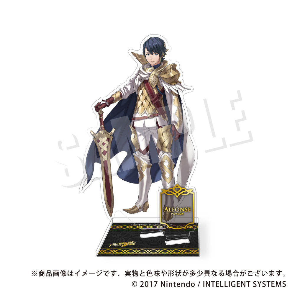 ファイアーエムブレム ヒーローズ アクリルスタンドヒーローズ 001.アルフォンス|デザイン画像