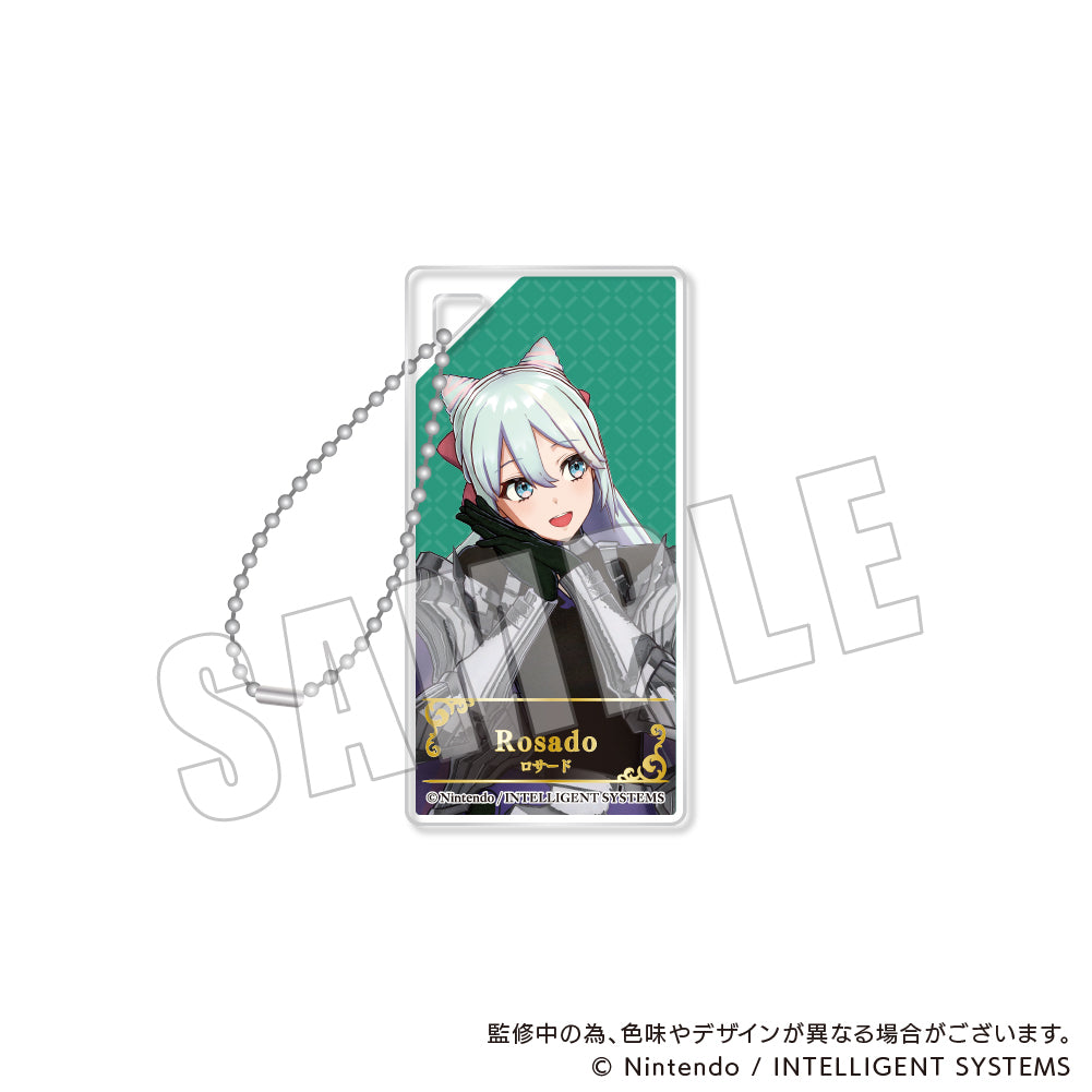 ファイアーエムブレム エンゲージ アクリルブロックキーホルダー/ロサード|デザイン画像
