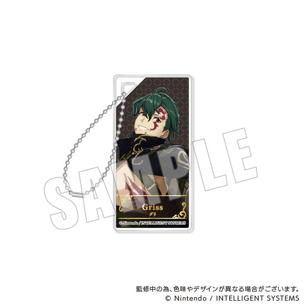 ファイアーエムブレム エンゲージ アクリルブロックキーホルダー/グリ|デザイン画像