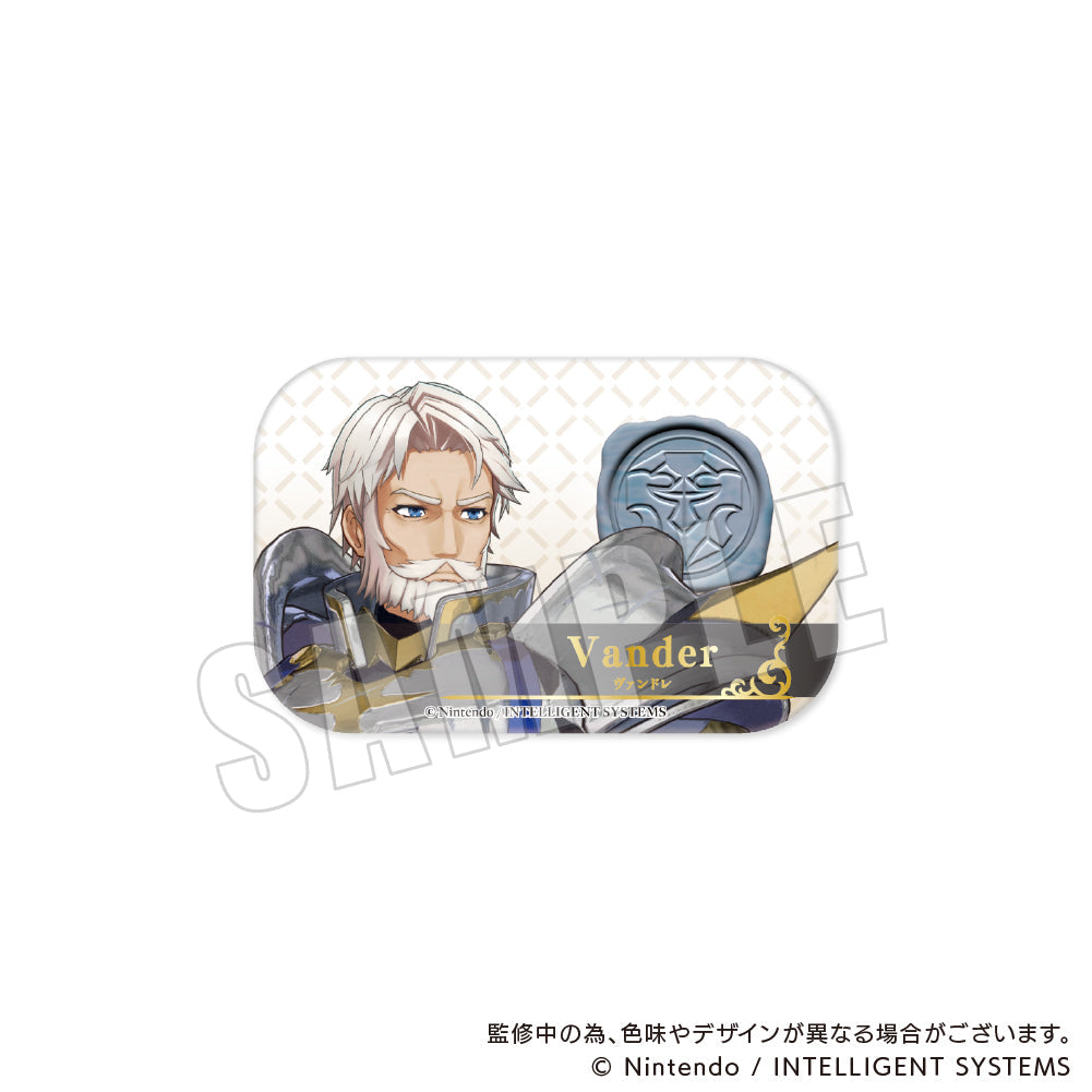 ファイアーエムブレム エンゲージ スクエアカンバッジ/ヴァンドレ|デザイン画像