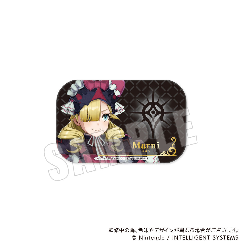 ファイアーエムブレム エンゲージ スクエアカンバッジ/マロン