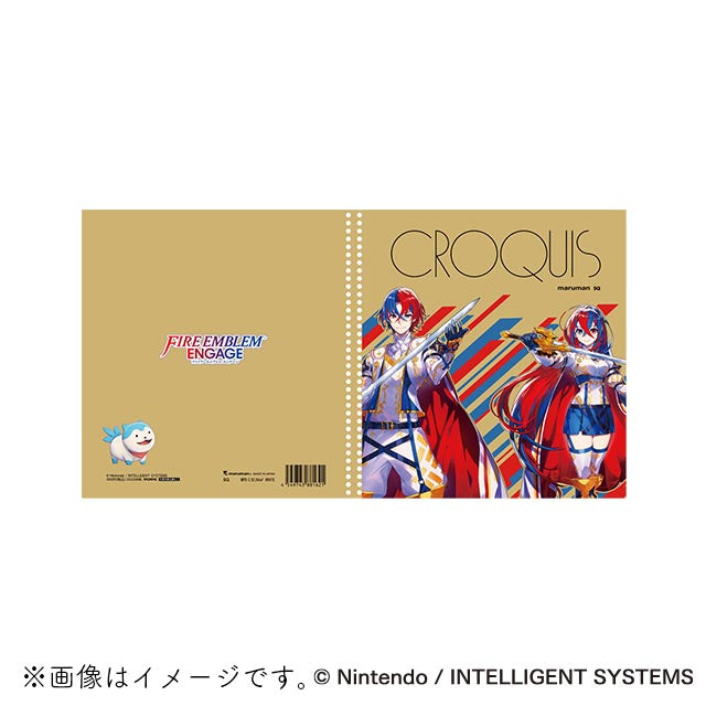ファイアーエムブレム エンゲージ クロッキー帳|正面と裏面のデザイン
