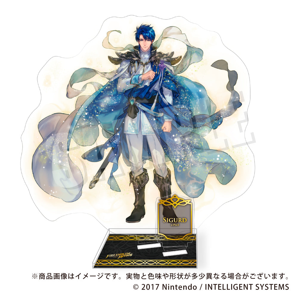 ファイアーエムブレム ヒーローズ アクリルスタンドヒーローズ 009.シグルド|デザイン画像