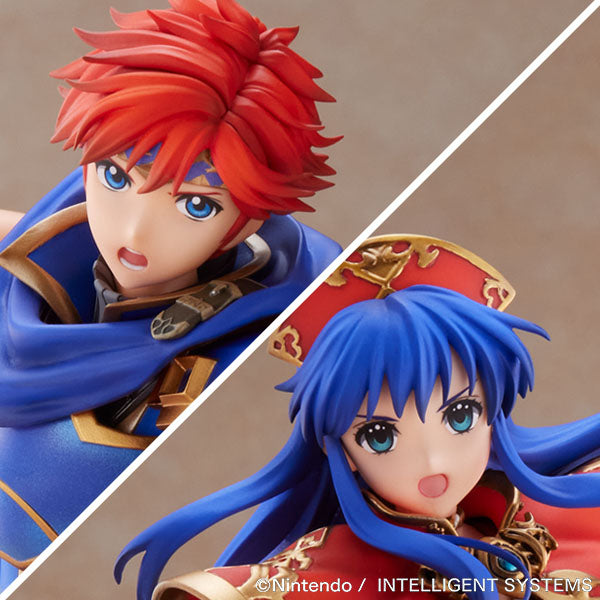 ファイアーエムブレム 1/7スケールフィギュア ロイ & リリーナ|顔アップ
