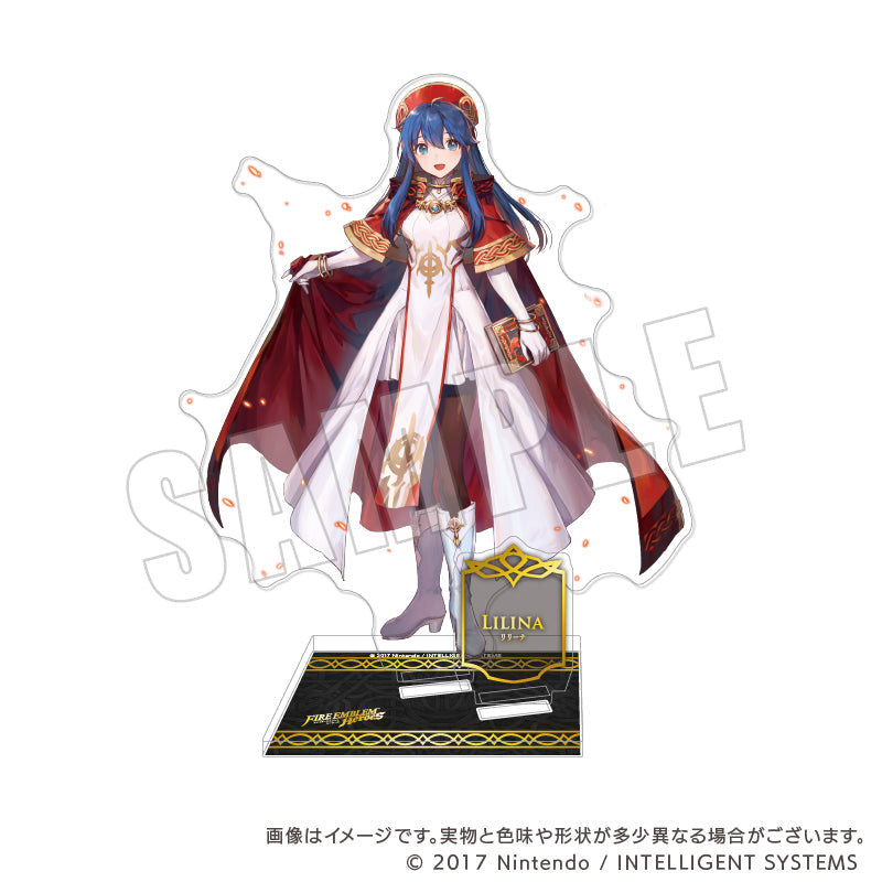 ファイアーエムブレム ヒーローズ アクリルスタンドヒーローズ 014.リリーナ|デザイン画像