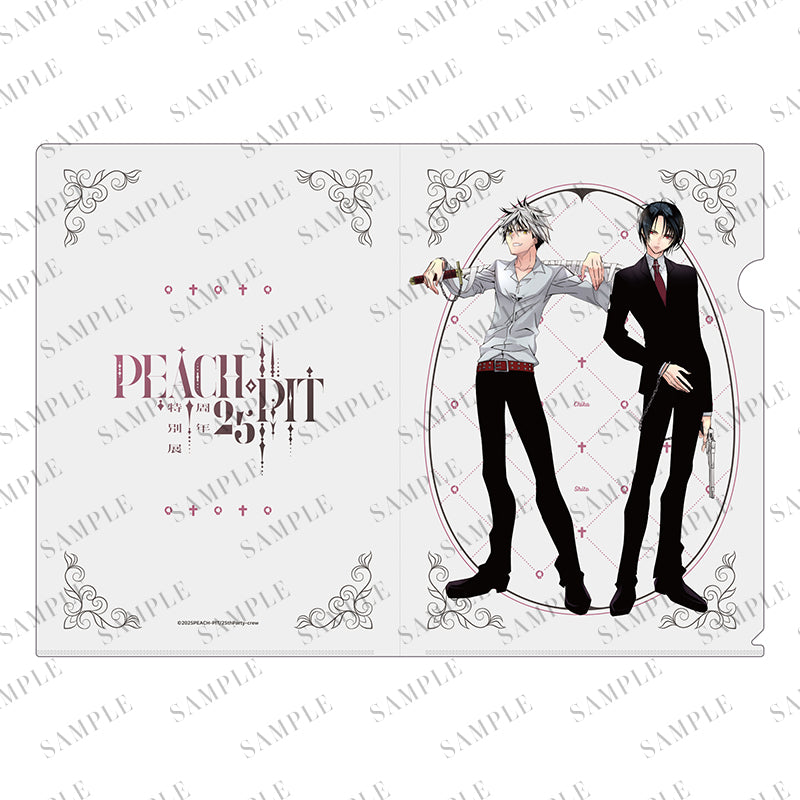 【PEACH-PIT25周年特別展】クリアファイル(ZOMBIE-LOAN)|デザイン画像