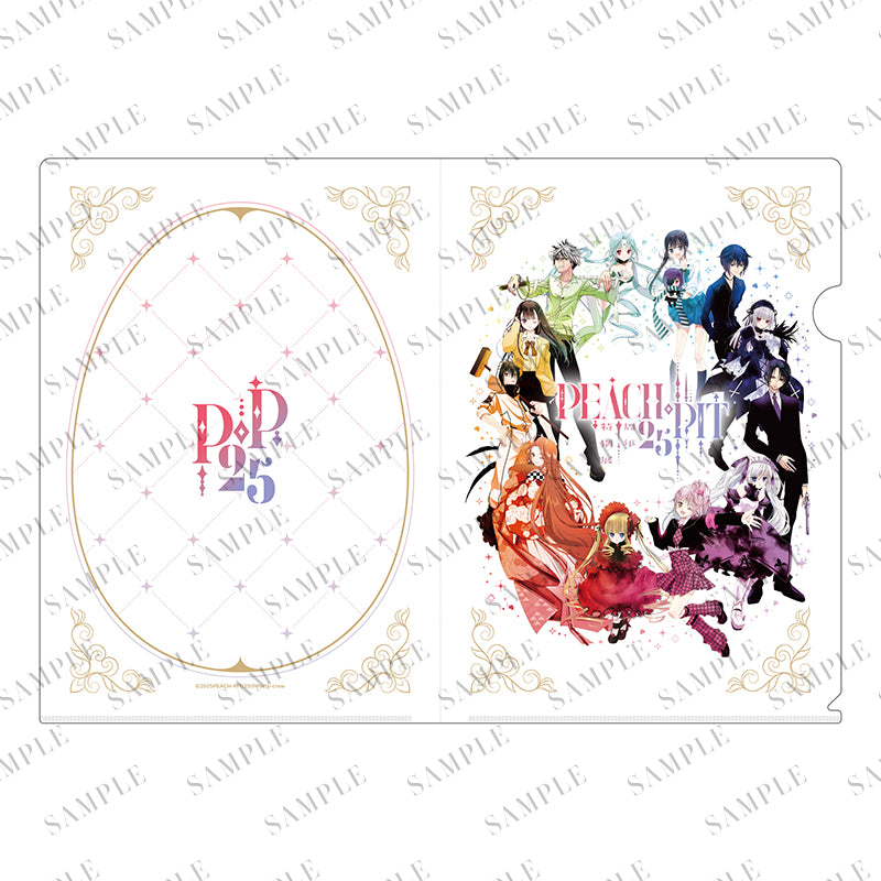 【PEACH-PIT25周年特別展】クリアファイル(25周年キービジュアル)|デザイン画像