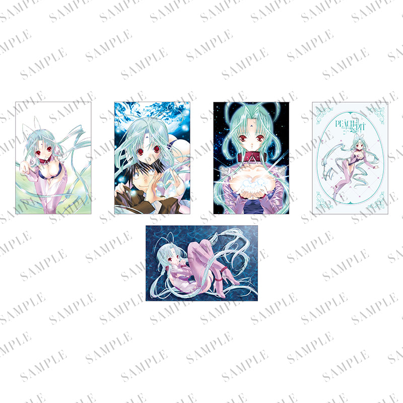 【PEACH-PIT25周年特別展】ポストカード5枚セット(DearS)|デザイン画像