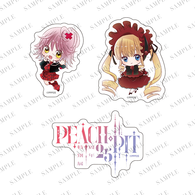 【PEACH-PIT25周年特別展】ポストカードBOX|特典ステッカー