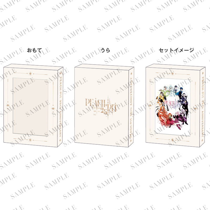 【PEACH-PIT25周年特別展】ポストカードBOX|BOXケースデザイン画像