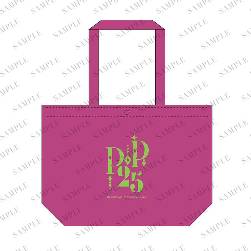 【PEACH-PIT25周年特別展】ショッピングバッグ(ピンク)|デザイン画像