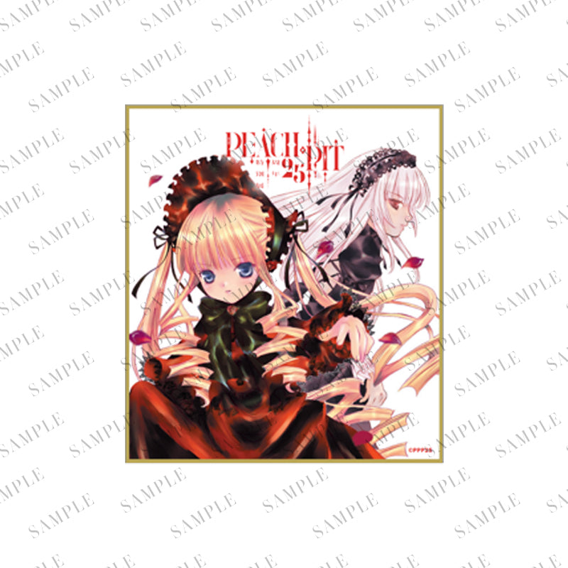 【PEACH-PIT25周年特別展】ミニ色紙(ローゼンメイデン)|デザイン画像