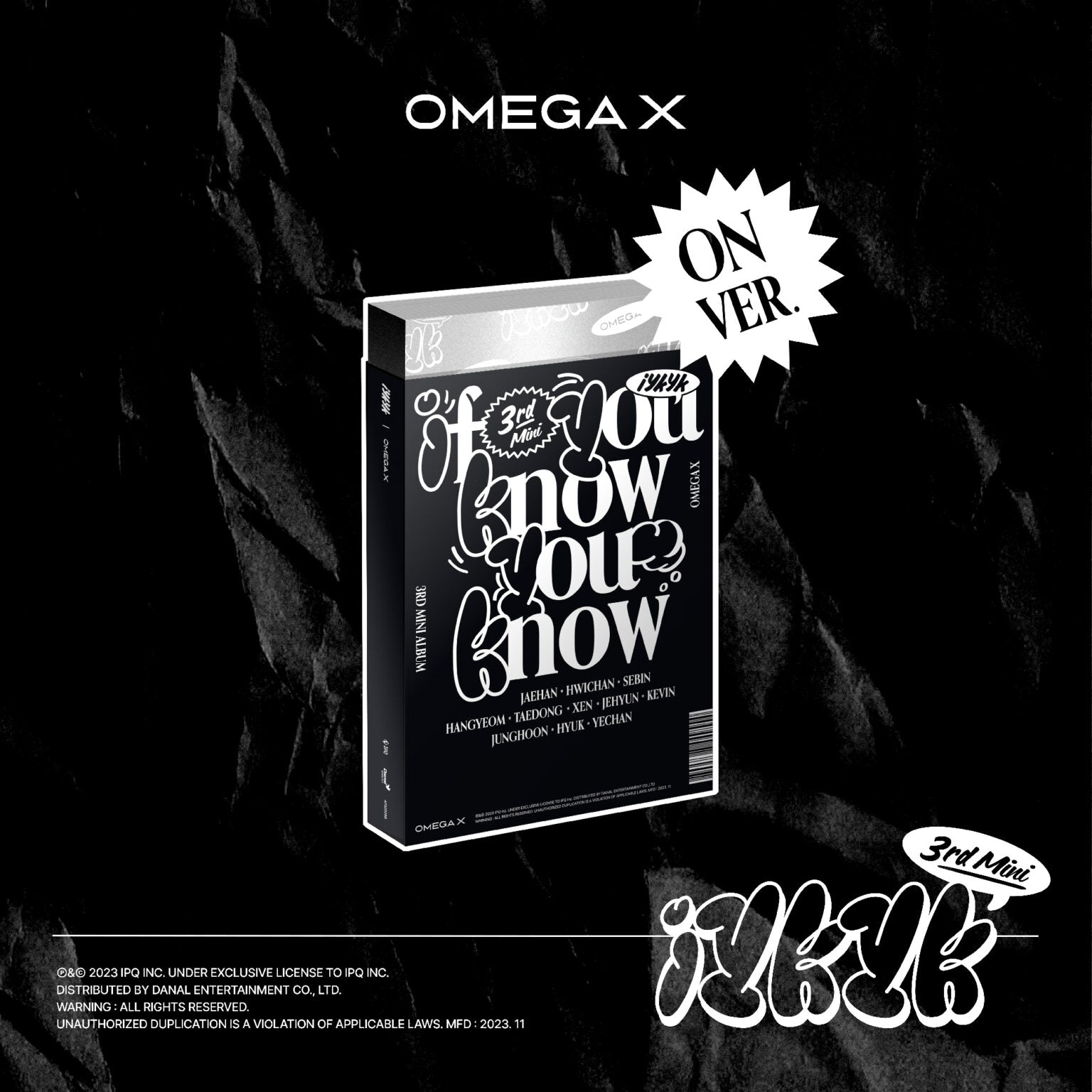 OMEGA X iykyk(ランダムVer)