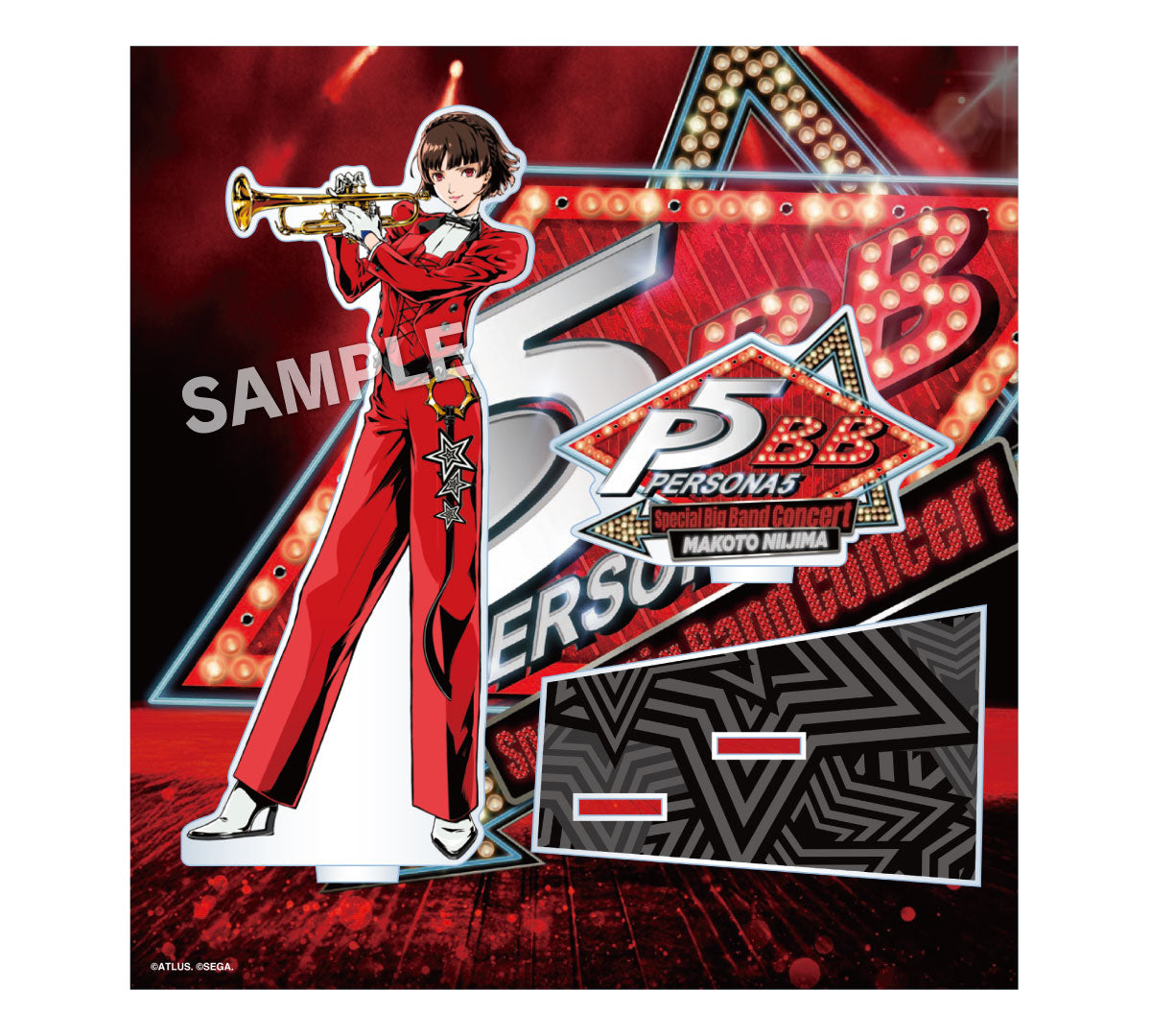 【ペルソナ5 コンサート記念グッズ】アクリルスタンド(真)|パッケージ写真