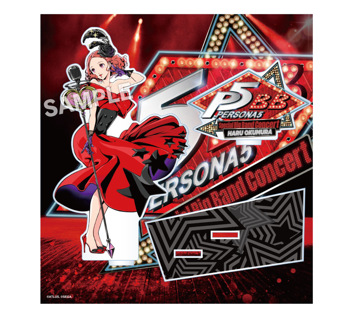 【ペルソナ5 コンサート記念グッズ】アクリルスタンド(春)|パッケージ写真