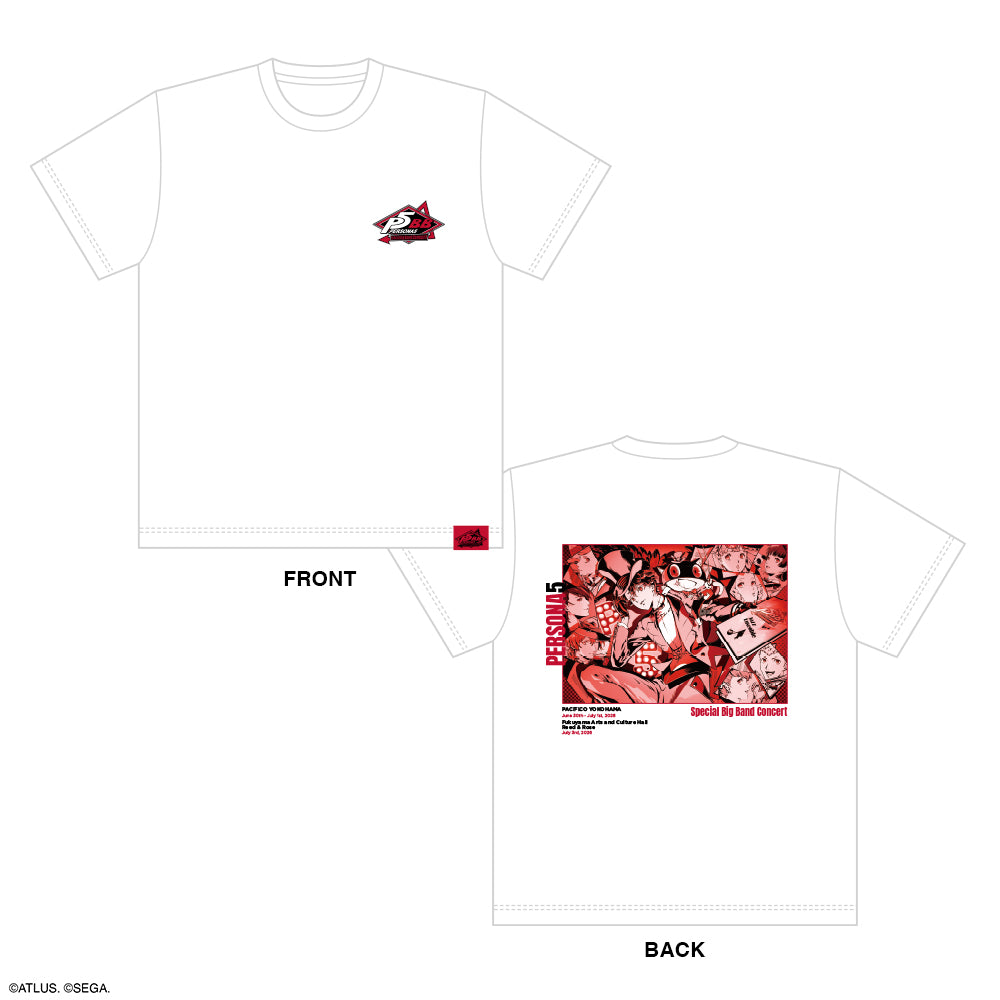 【ペルソナ5コンサート2026】ビッグプリントTシャツ