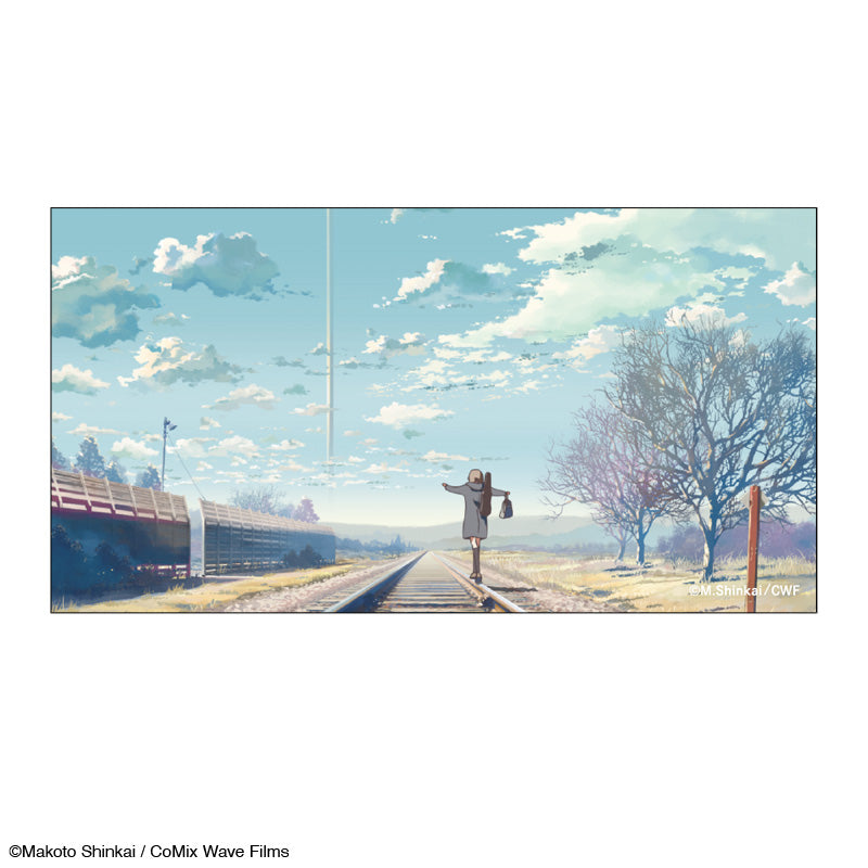 【雲のむこう、約束の場所】ステッカー_場面3|デザイン画像