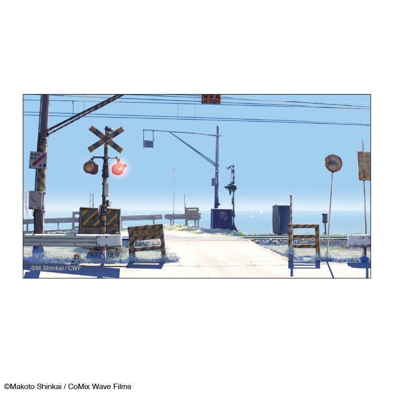 【雲のむこう、約束の場所】ステッカー_場面5|デザイン画像