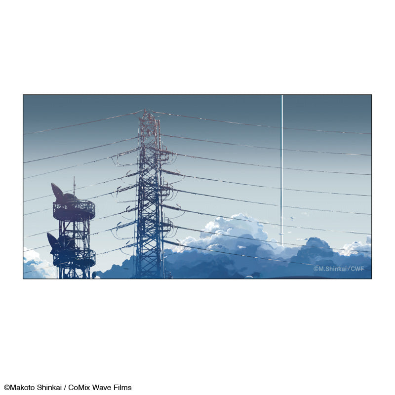 【雲のむこう、約束の場所】ステッカー_場面9|デザイン画像