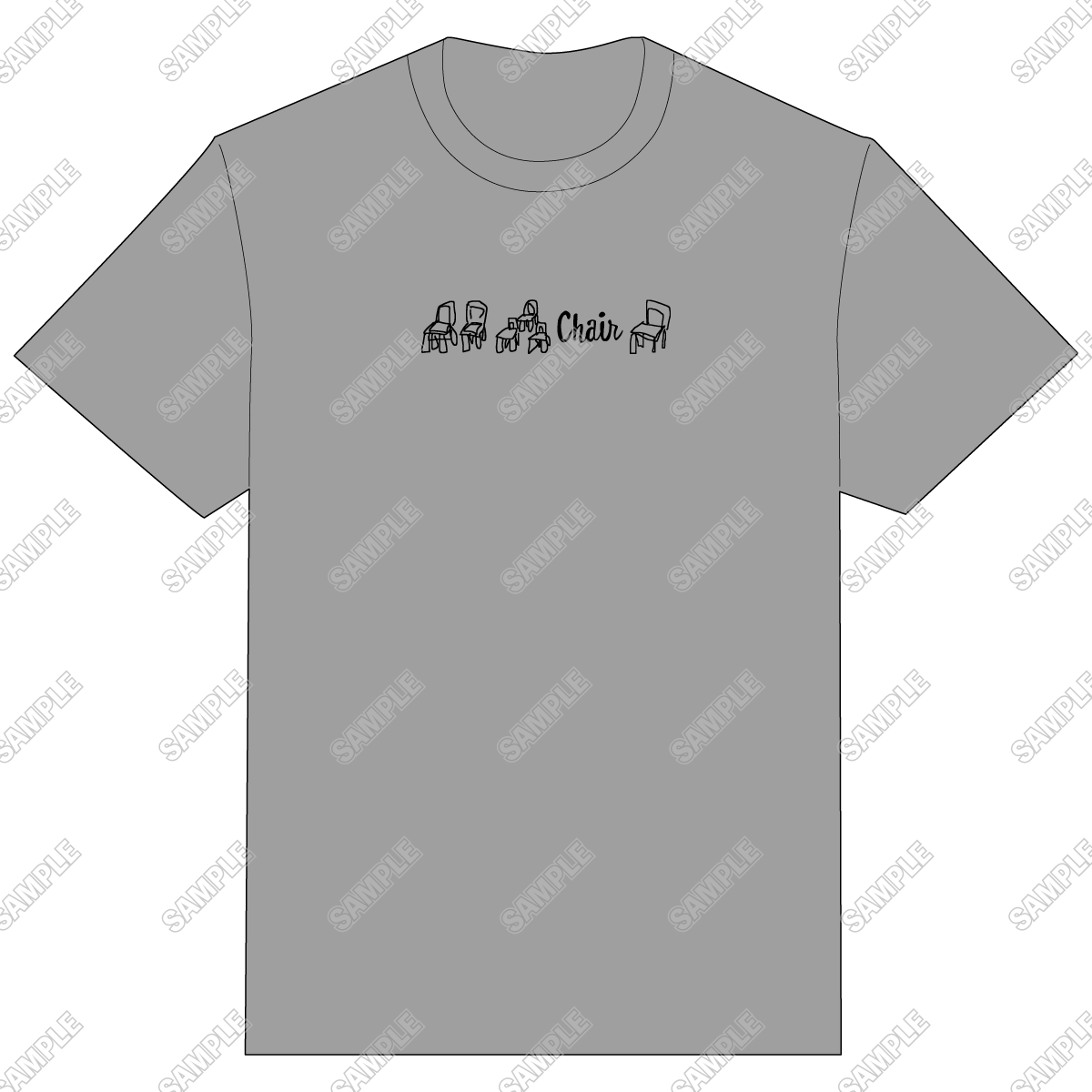 【西美濃八十八人衆 ピアノコンサート】西美濃八十八人衆 Graphic-T(Chair)